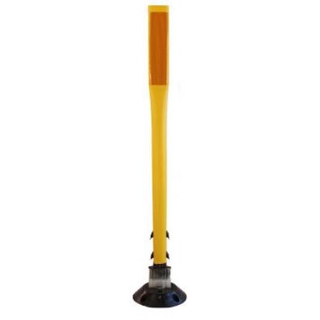 Accuform TRAFFIC DELINEATOR POSTS WITH FBS113YLOR FBS113YLOR